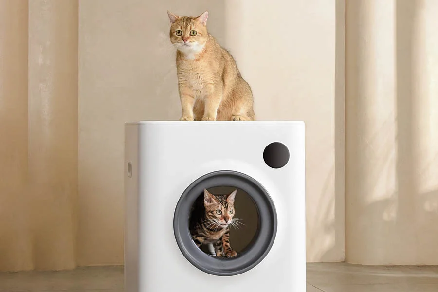 rolling litter box